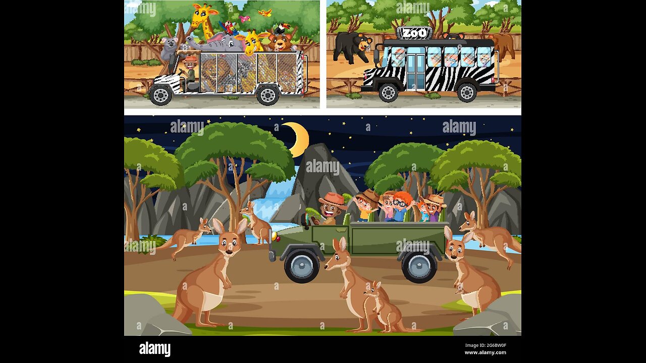 🐒Jungle adventure safari -Amazing work 👑