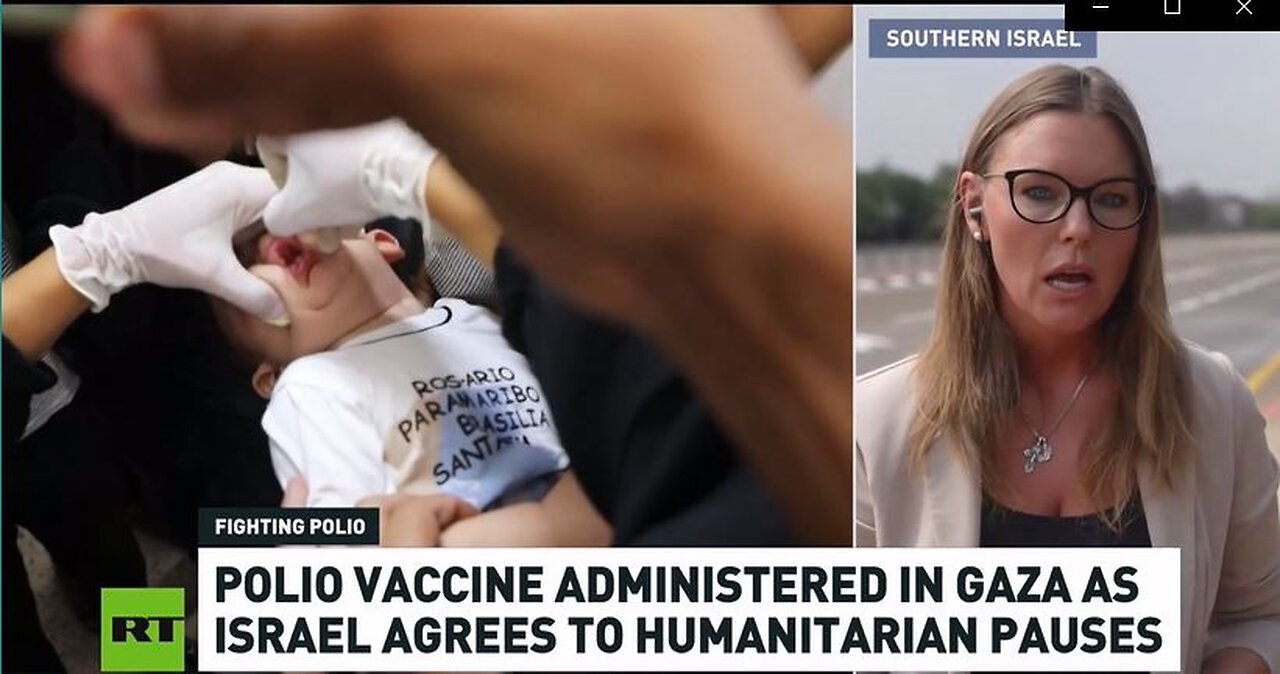 Polio Vaccines, Poisoning & Genocide in Gaza