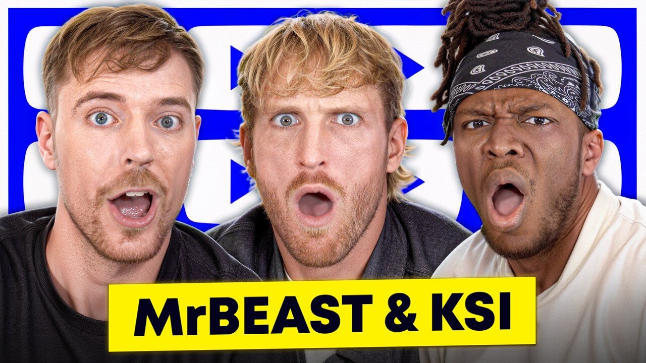 MrBeast, Logan Paul & KSI on Launching Lunchly, Fighting Jake Paul, Ronaldo’s YouTube Takeover