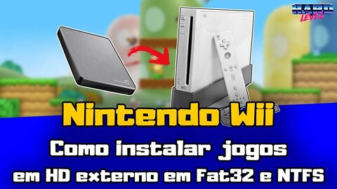 Tutorial Wii - Como instalar jogos em HD externo em Fat32 e NTFS!