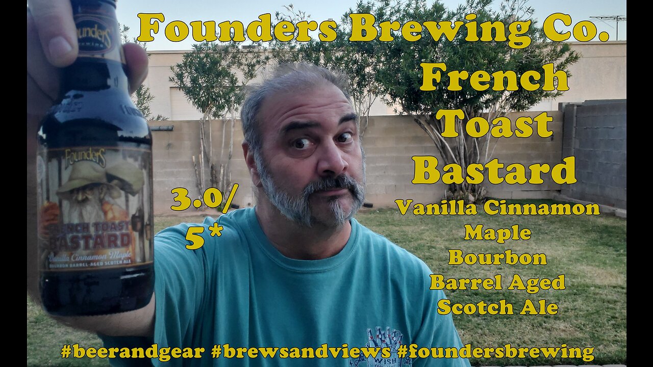 Founders Brewing French Toast Bastard Scotch Ale 3.0/5