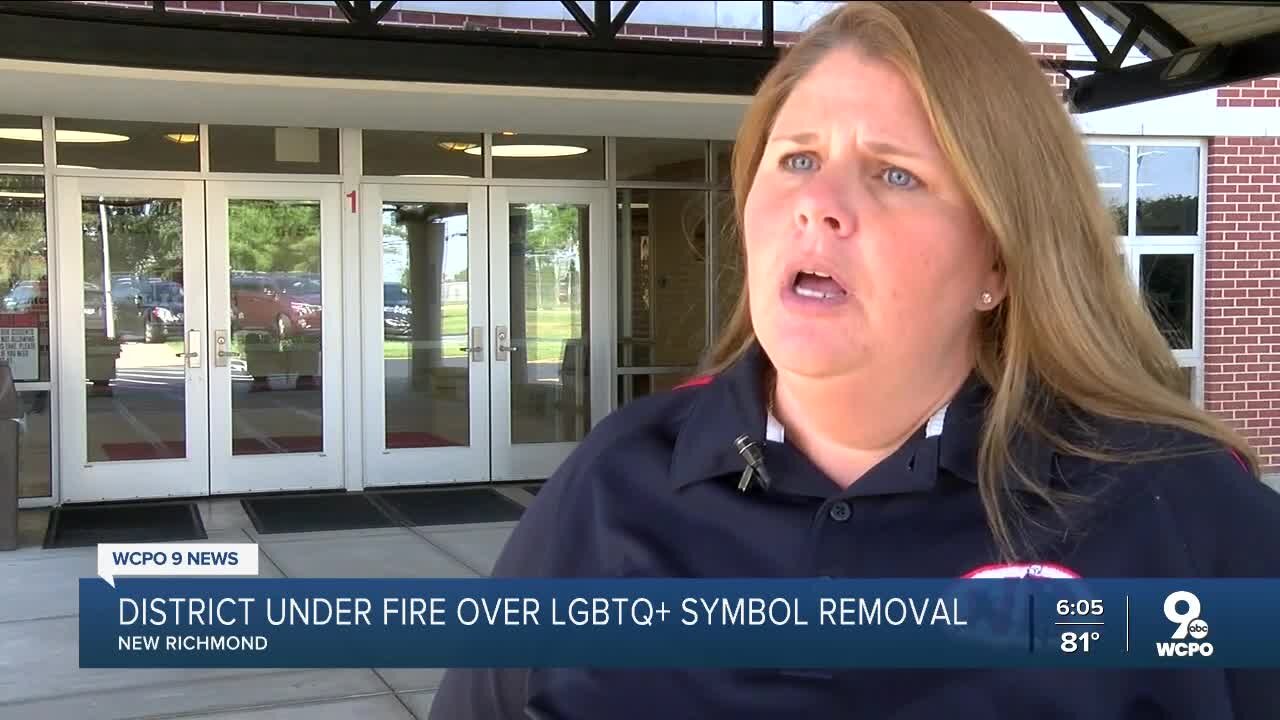 New Richmond Middle School asks teachers to take down rainbow Pride symbols