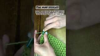 Learn to do the Puff Stitch