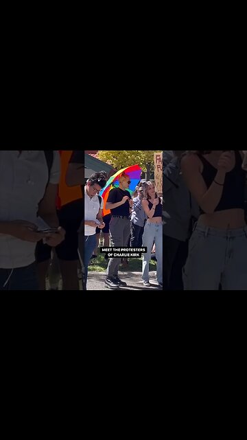 Meet The PROTESTERS Of CHARLIE KIRK 🤡