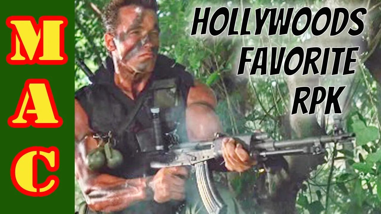 Hollywood’s favorite RPK from the 80's - Finland's Valmet RPK