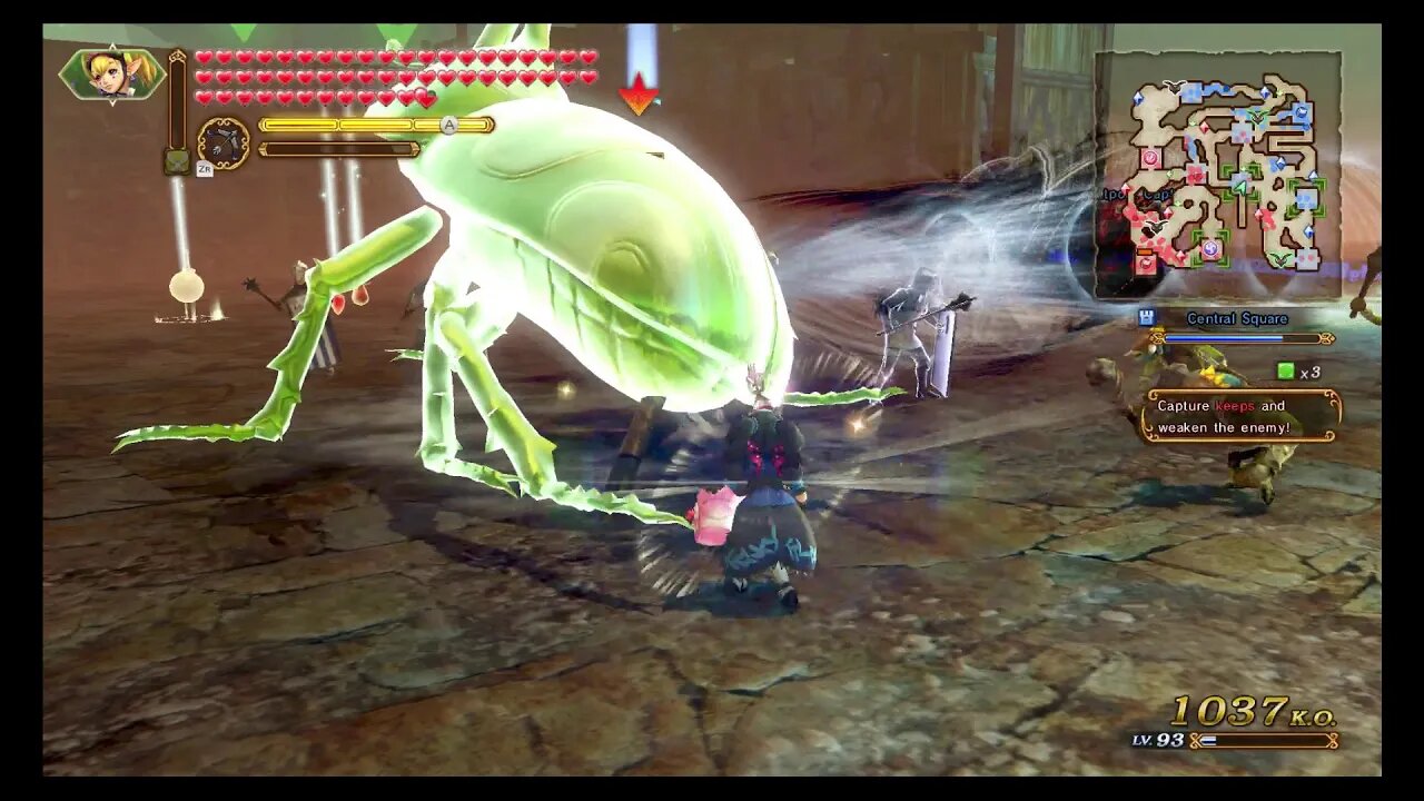Hyrule Warriors Definitive Edition - Lorule Map - Square D1 (A Rank)