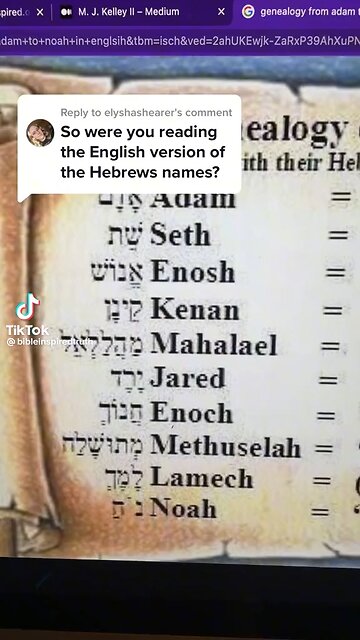 The Genealogy of Genesis 5