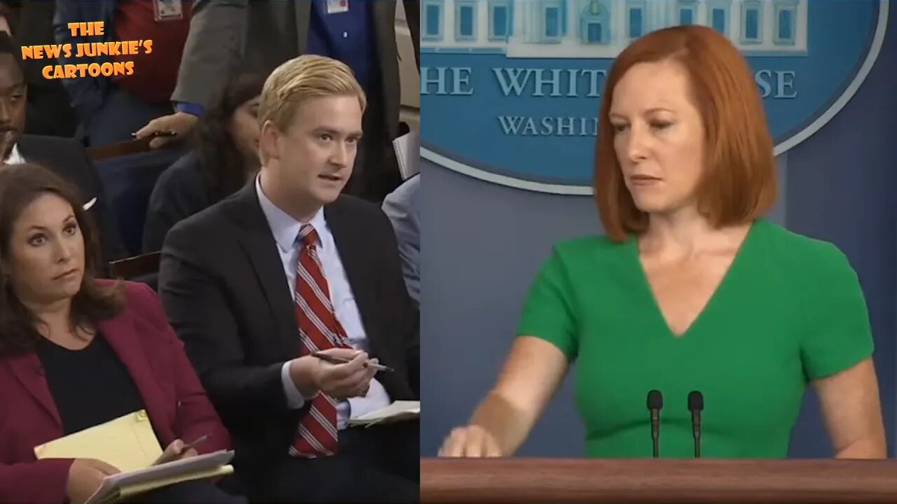 Psaki's meltdown over "big brother" question.