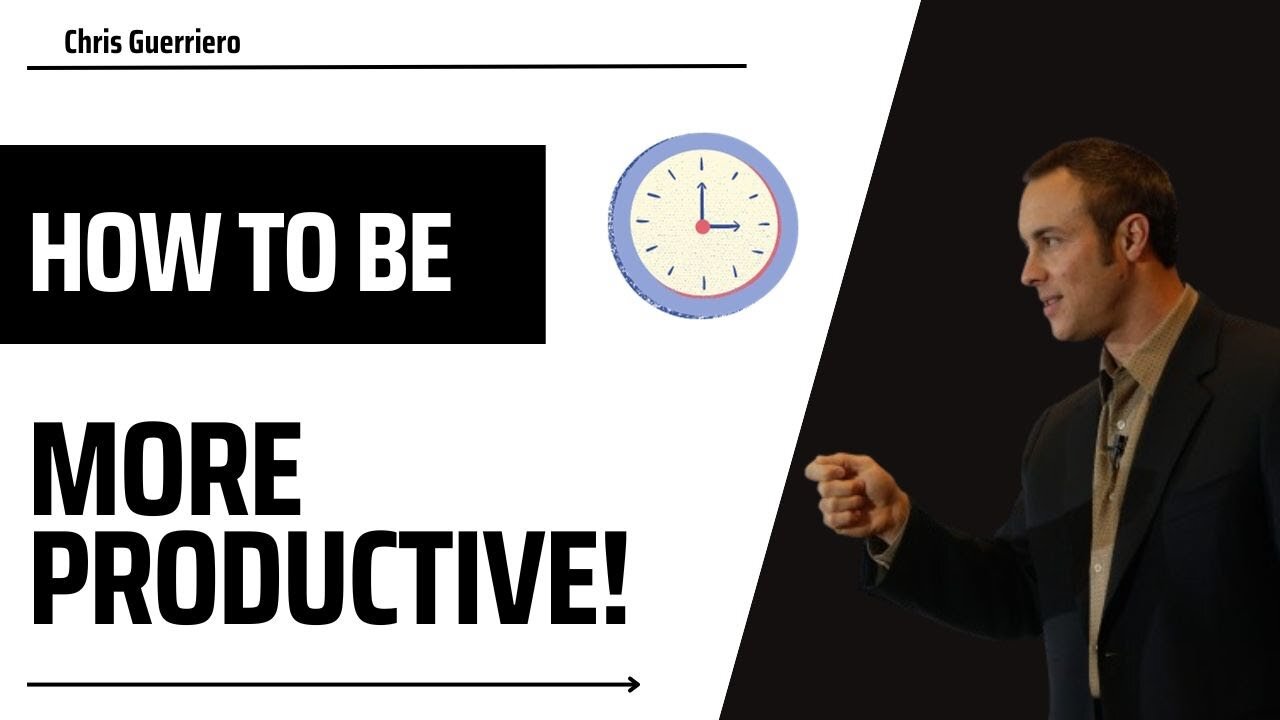 How To Be More Productive!