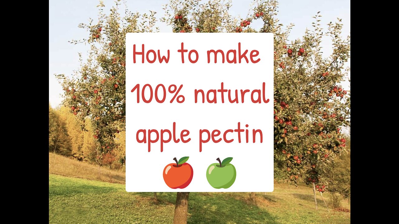 How you can make your own natural pectin for jams and jellies!