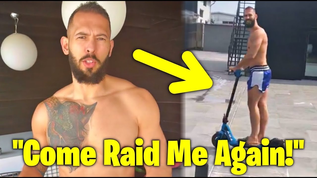 Andrew Tate MOCKS Police After Release (NEW Video)