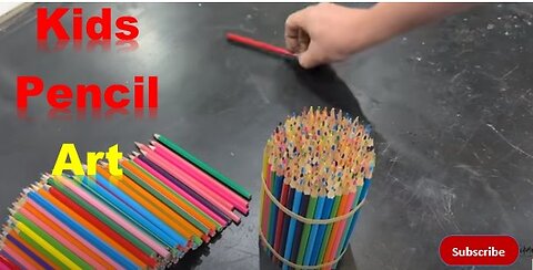 Kids Pencils Transforming | Handmade Craft | Art