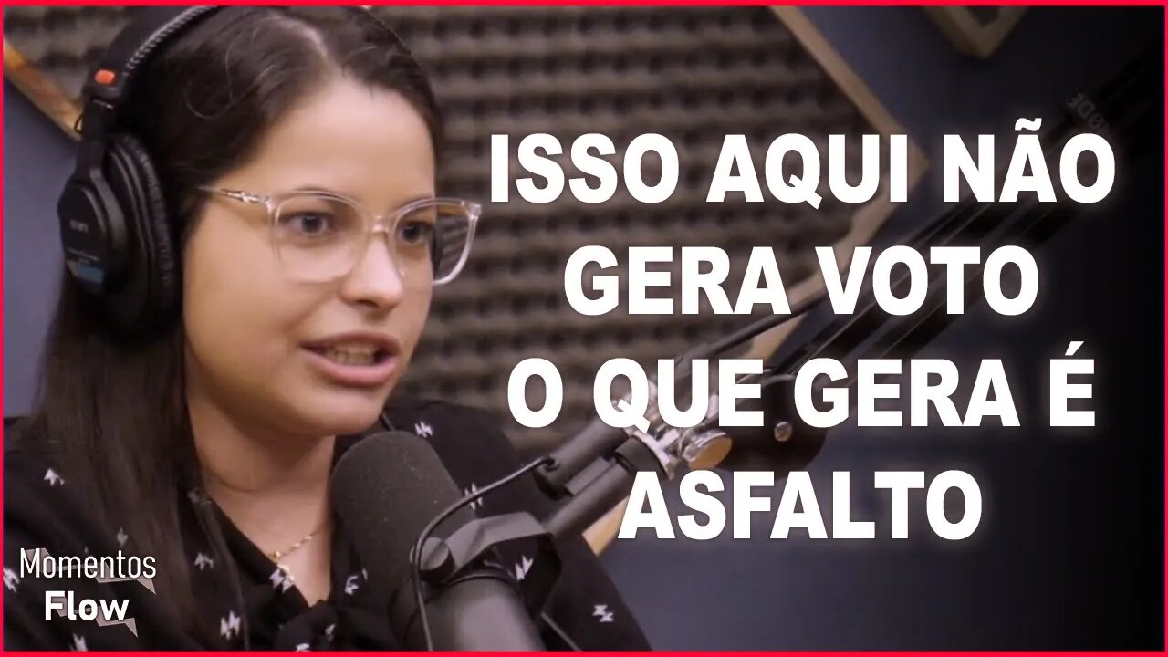 TABATA AMARAL NÃO QUIS ATENDER THABATA CANGA DO PRÓPRIO PARTIDO! | MOMENTOS FLOW