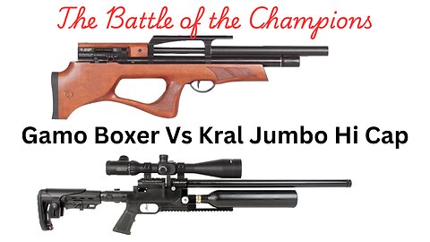 Gamo Boxer Vs Kral Jumbo Hi Cap