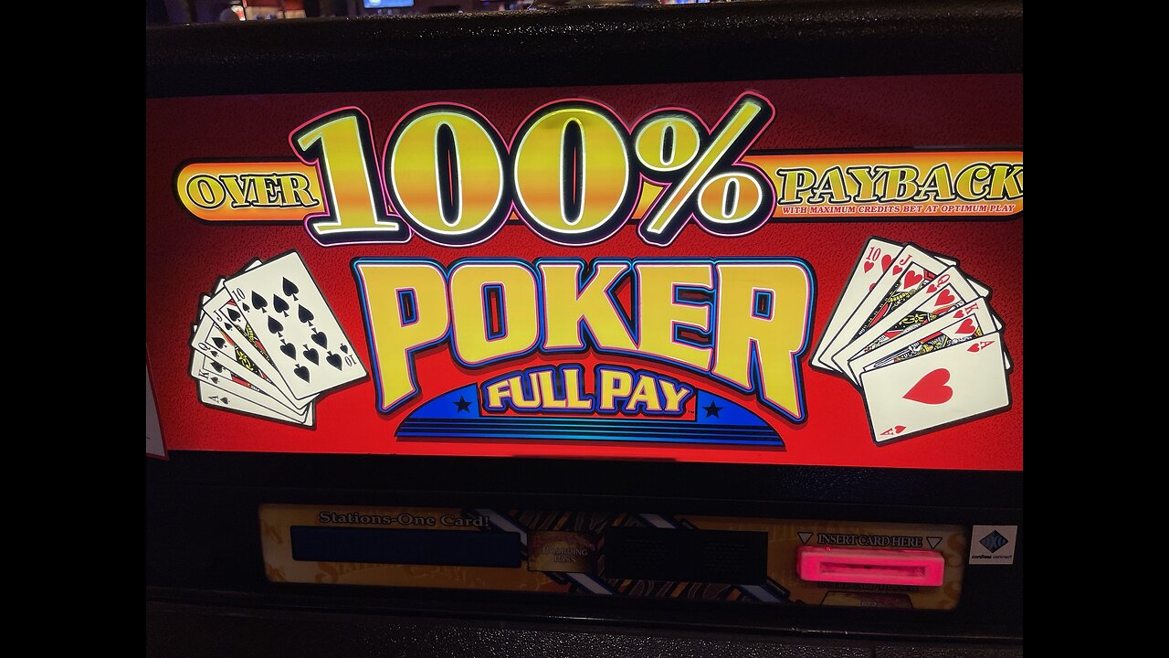 Video Poker: Double Double Bonus Poker 100% Payout Session