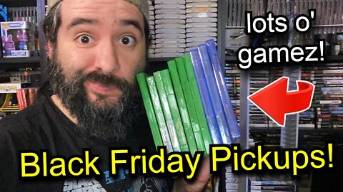 What Did I Get for BLACK FRIDAY? - LOTS OF NEW GAMES! | 8-Bit Eric | 8-Bit Eric