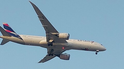 Boeing 787-9 Dreamliner PS-LAA coming from Guarulhos to Fortaleza