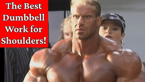 The BEST Dumbbell Exercises for Big Shoulders!