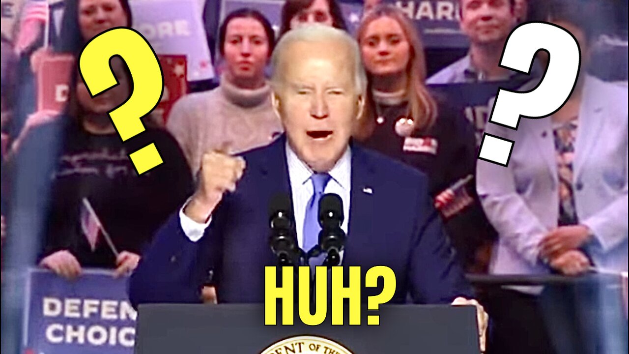 What the hell did Joe just say?