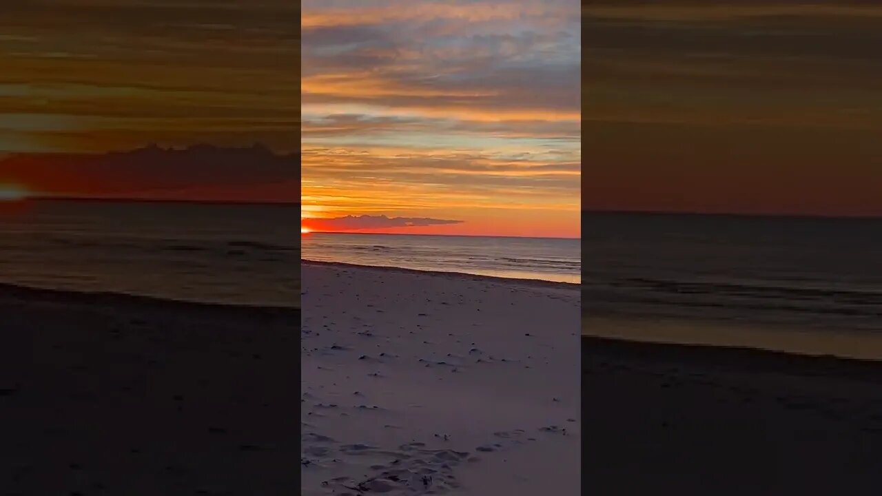 Beautiful Sun Set on a PEI Beach