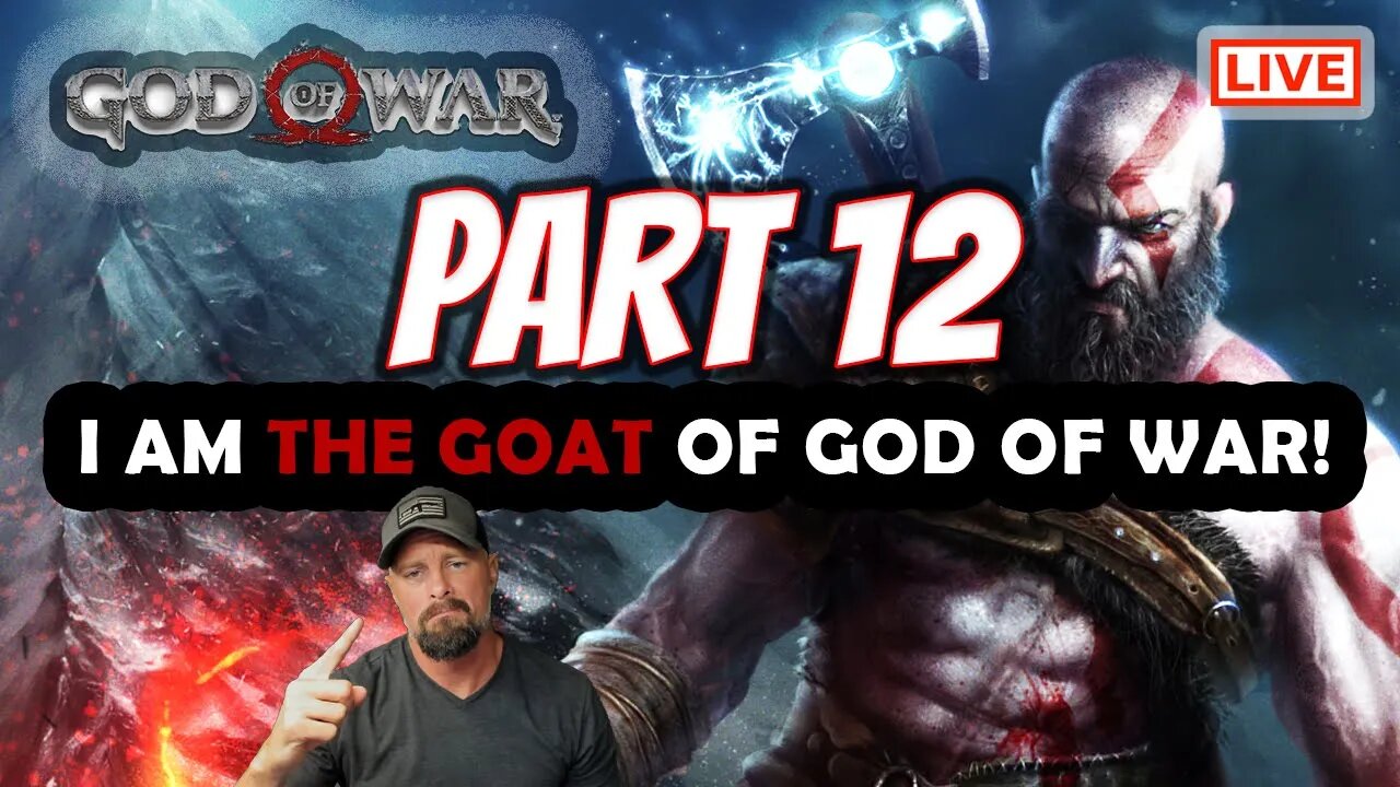 God of War Walkthrough Gameplay Part 12: I Am The GOAT of God of War!