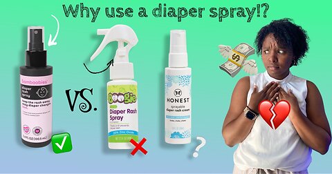 Diaper Rash Spray Comparisons... The Good and The Bad