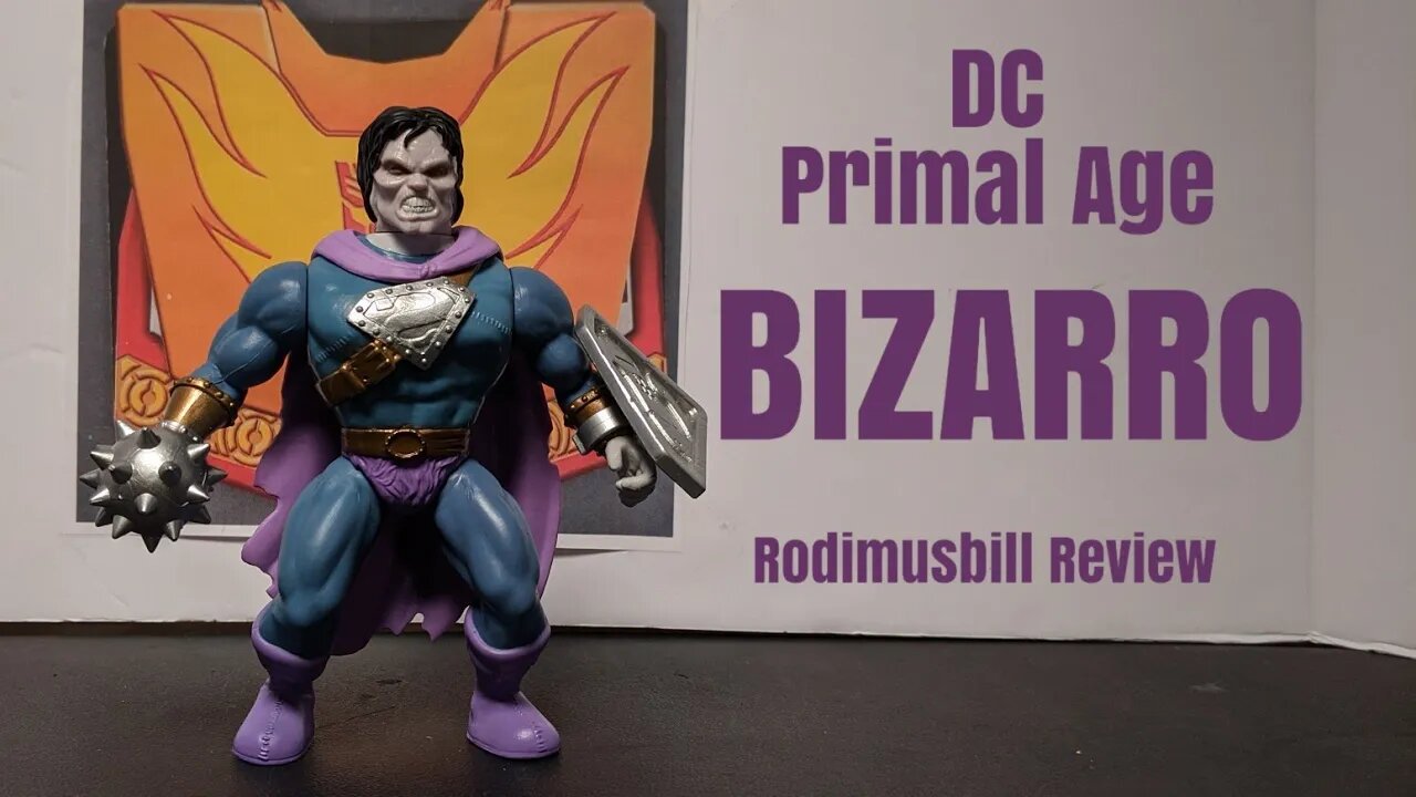 Funko DC Primal Age BIZARRO Action Figure Review