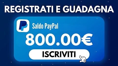 Registrati a Questo Sito Gratuito e Guadagna Senza Fare Niente - Come Fare Soldi Online 2022