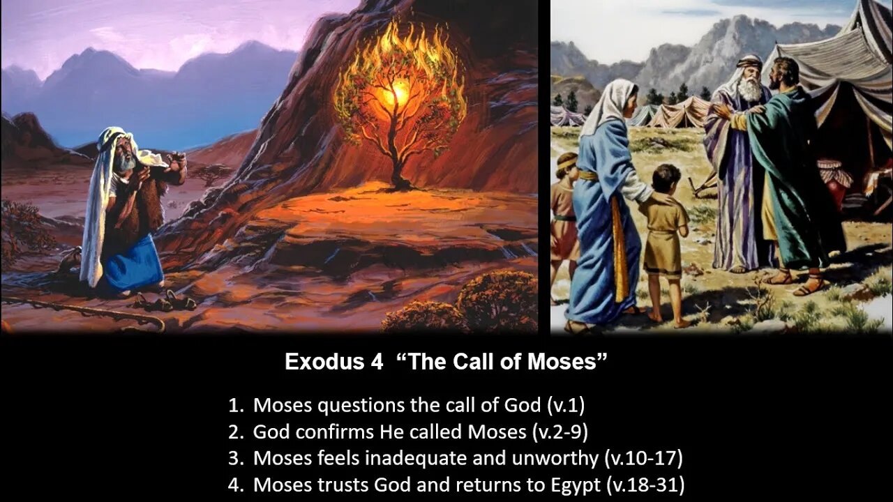 Exodus 4 “The Call of Moses” - Calvary Chapel Fergus Falls