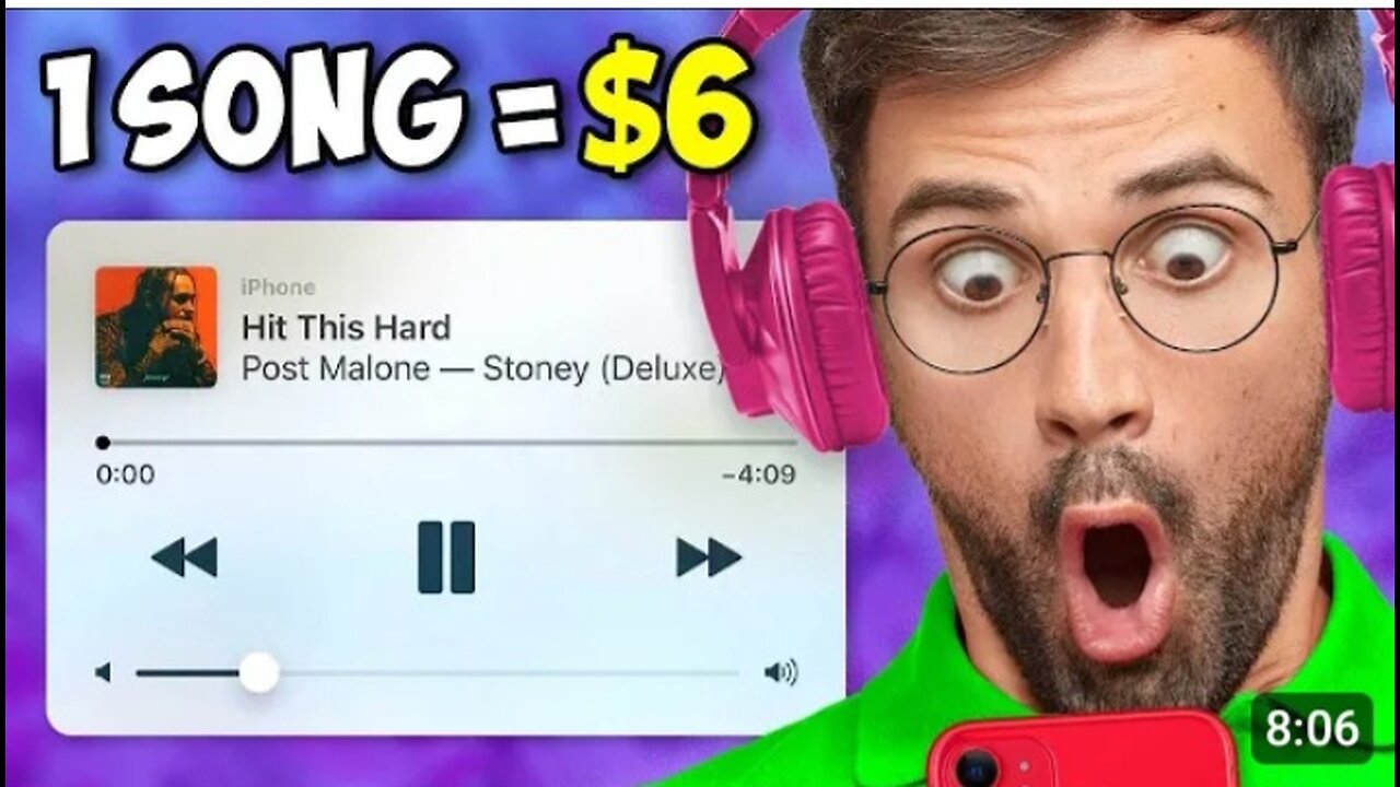 How to make money by listening to song easily 900$