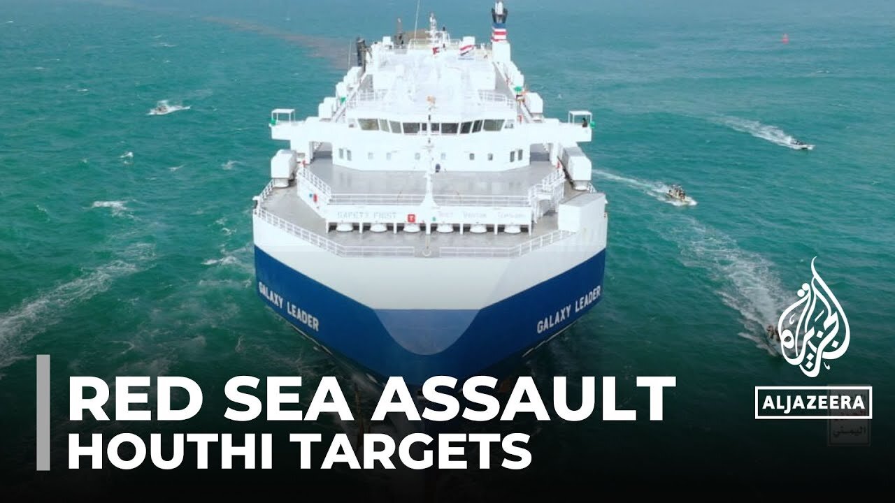 Maritime assault: Houthi fighters target vessels in the Red Sea