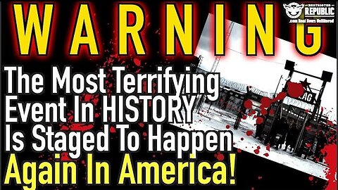 The Most Terrifying Event In History Is Staged To Happen Again In America - Watch Now - 10/19/24..