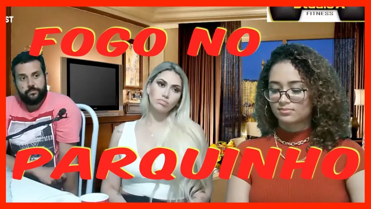 Fogo no Parquinho com Mariana Amalia e Agatha Leticia