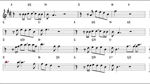A Whiter Shade Of Pale Tenor Sax