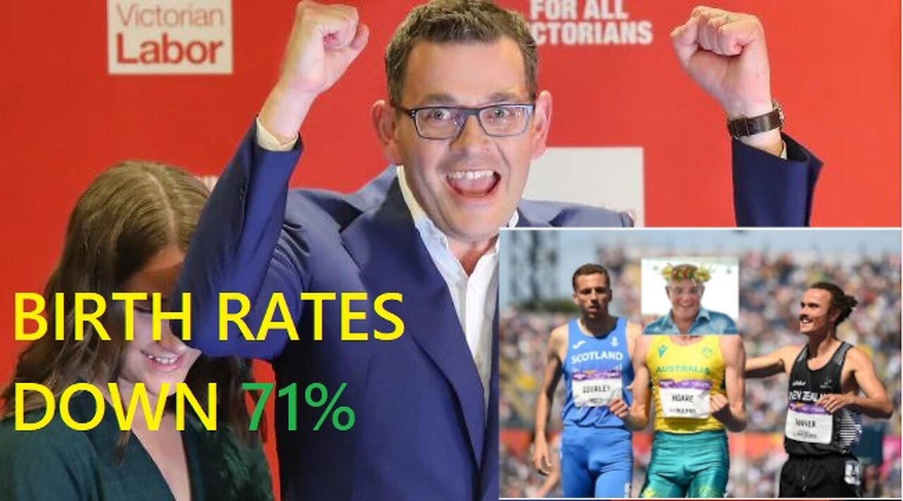 AUSTRALIA WINS DEPOPULATION OPLYMPICS WITH BIRTH RATES DOWN 71%