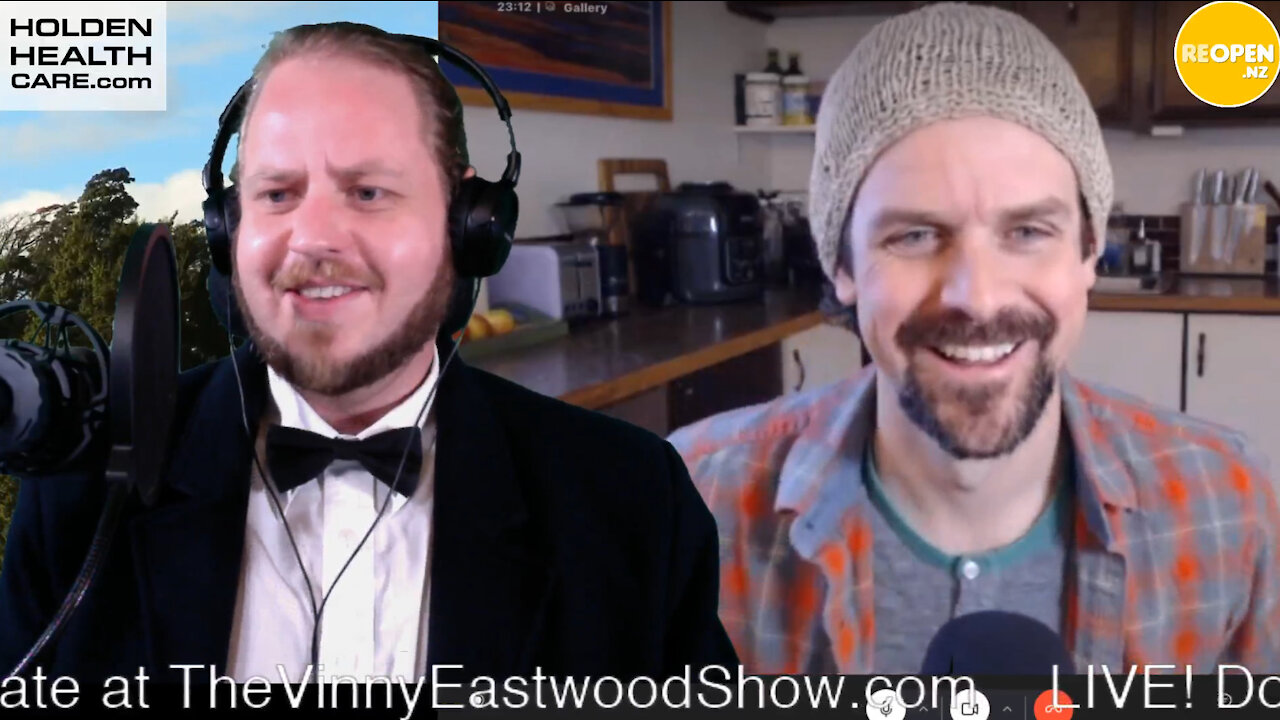 American Comedian & Poet Benny Wills on BAD NEWS with Vinny Eastwood