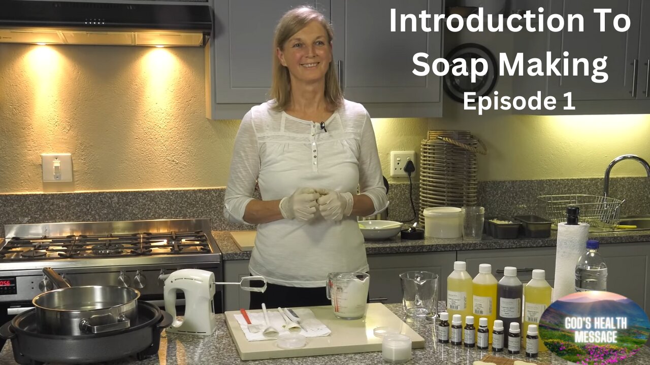 Sonica Veith: How To Make Soap At Home (1/5)- Introduction to Soap Making