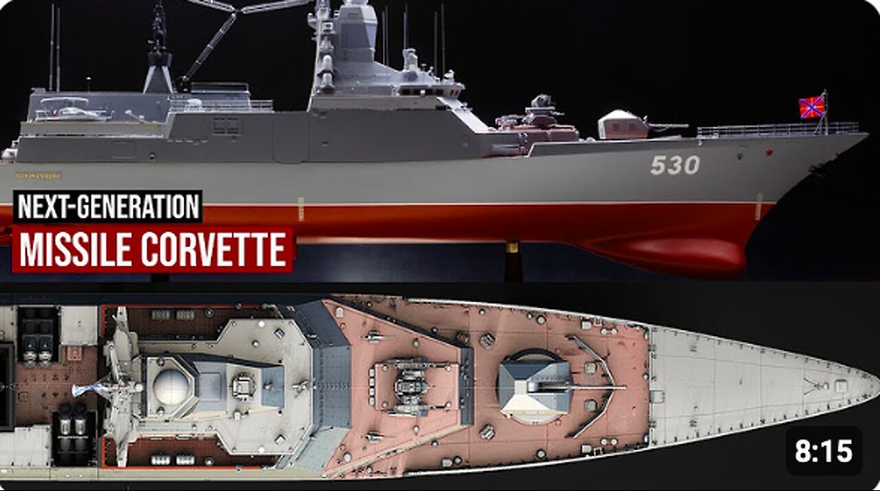 Finally!! Russian Navy Launches New Next-Generation Missile Corvette for Pacific Fleet - MilTec