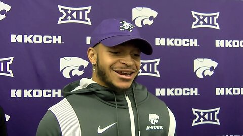 Kansas State Football | Deuce Vaughn Postgame Interview | K-State 48, Oklahoma State 0