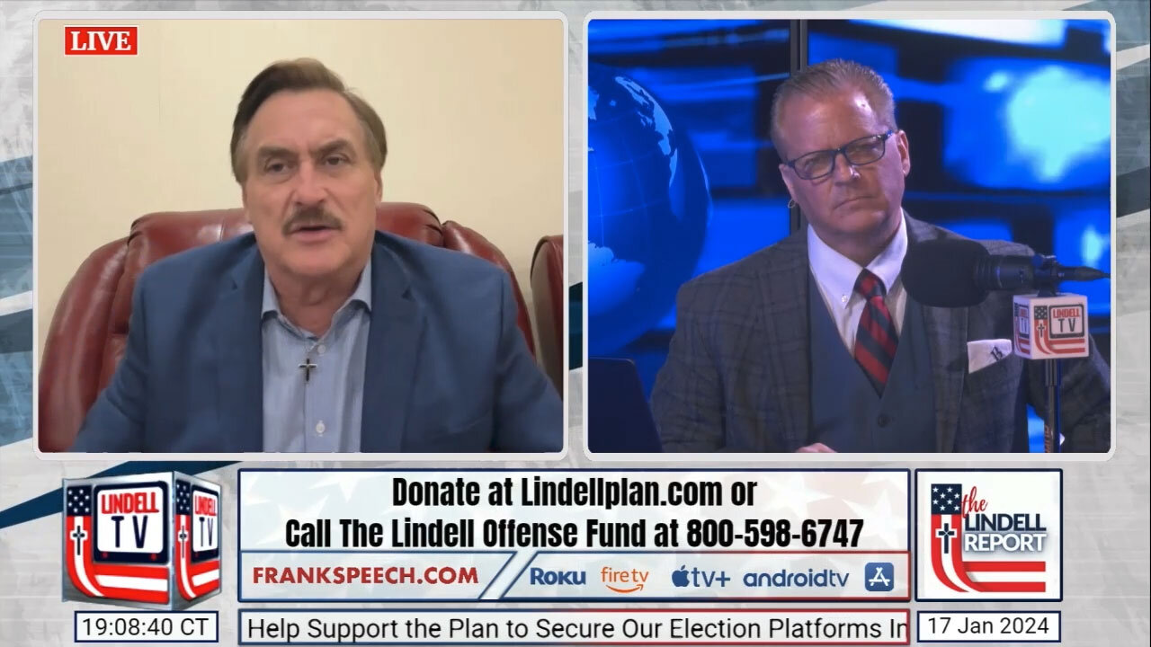 Mike Lindell Responds to Klaus Schwab Declaring Soon Elections Will Not Be Needed Due to AI
