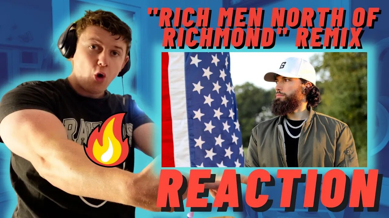 GAWNE - "Rich Men North of Richmond" Remix - IRISH REACTION