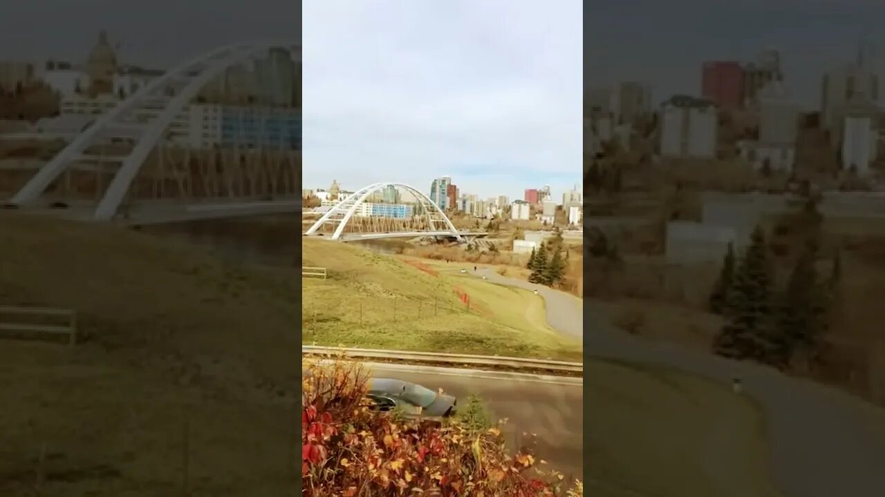City of Edmonton in the Falls #edmonton #shorts