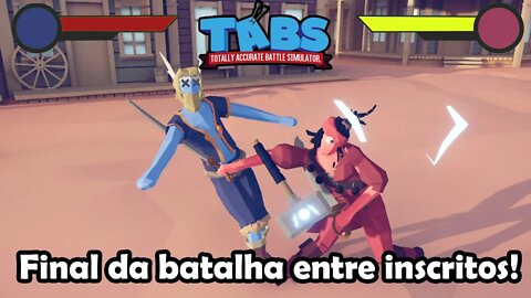 Parte 2 do especial de 1000 inscritos! Totally Accurate Battle Simulator - TABS Gameplay PT-BR