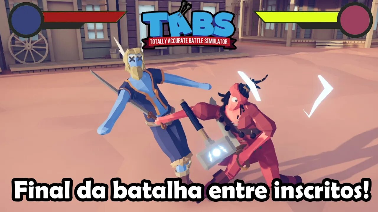 Parte 2 do especial de 1000 inscritos! Totally Accurate Battle Simulator - TABS Gameplay PT-BR