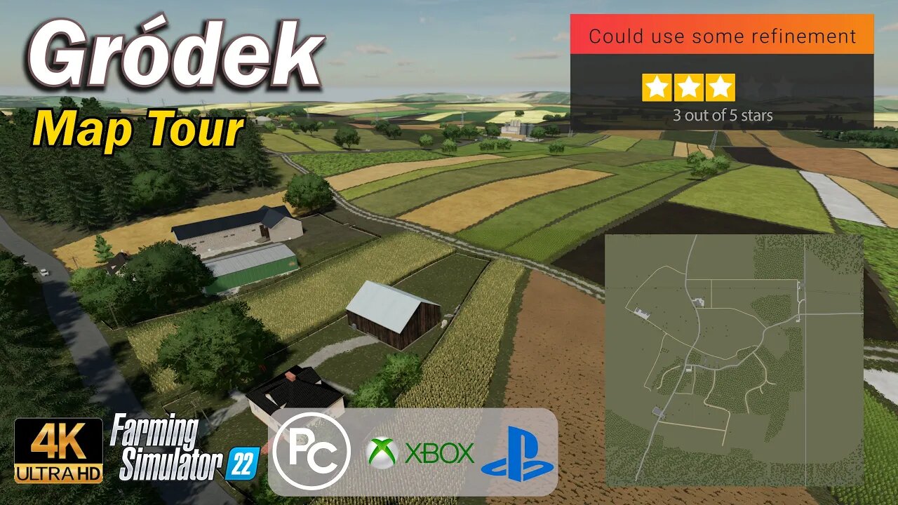 Gródek | Map Tour | Farming Simulator 22