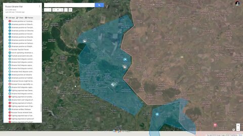 [ Izyum / Kharkiv Front ] Ukrainian Forces confirmed control of Pryshyb (NW of Balakliya)