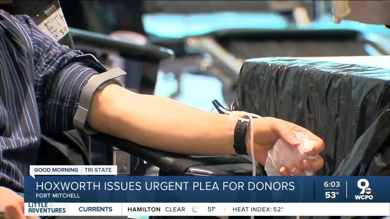 Local organization issues plea for blood donors
