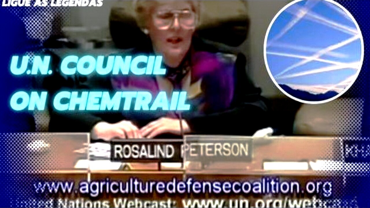 VN-raad over chemtrail door Rosalind Peterson van de Agriculture Defense Coalition.