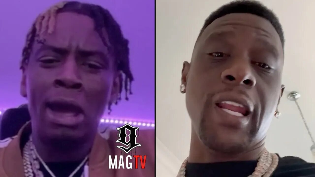 Soulja Boy Fed Up Wit Boosie's Excuses For Not Turning In His Verse! 🎙