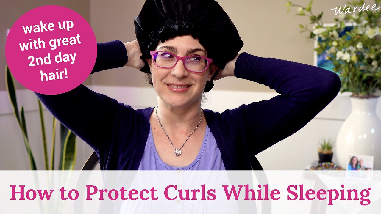 How to Protect Curls While Sleeping